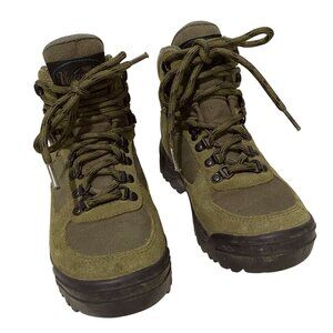 Vasque‎ Womens Hiking Boots Size 6 Olive Green Gorpcore Outdoor Earthy Grunge